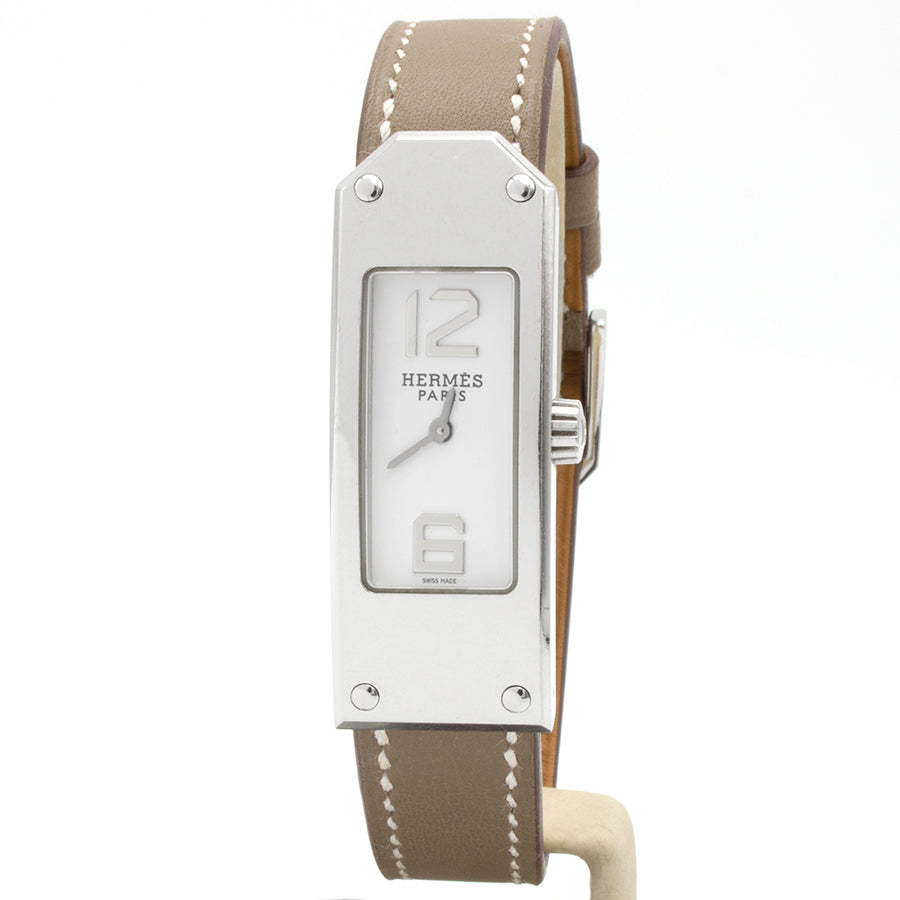 Hermes montre Kelly II bracelet NEUF etoupe Luxe Em