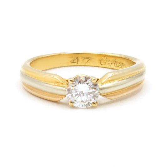 Cartier Trinity Solitaire ring Size 47