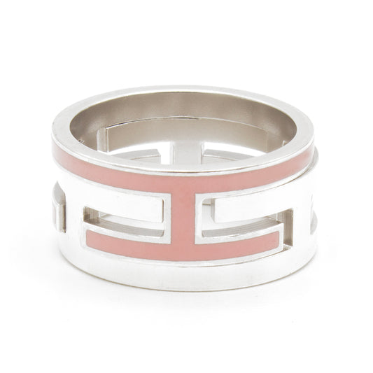 Hermès Move pink ring Size 53