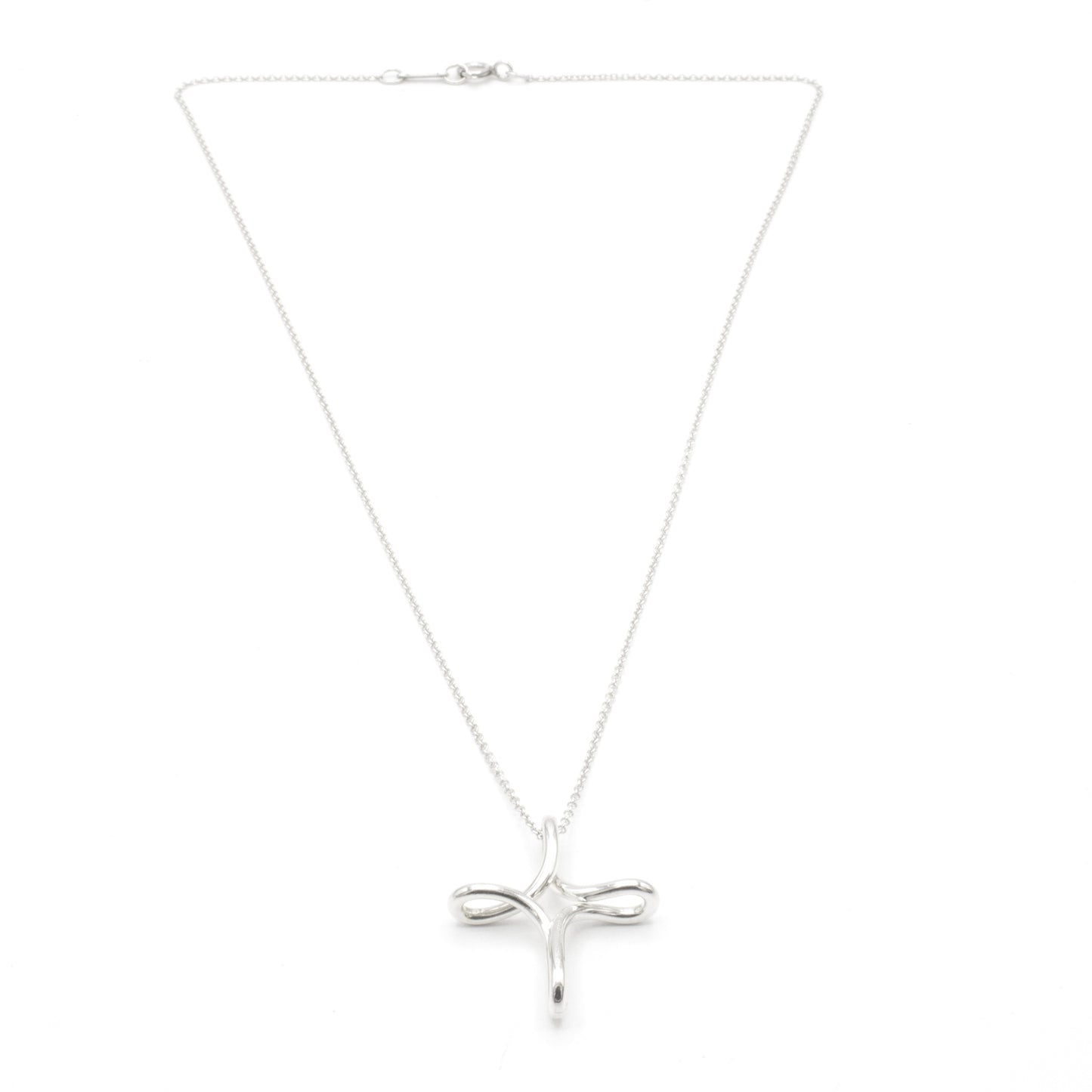 Tiffany & Co Elsa Peretti Infinity Cross necklace