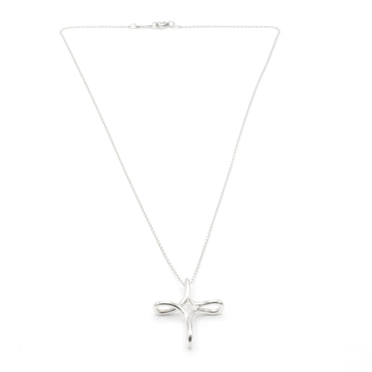 Tiffany & Co Elsa Peretti Infinity Cross necklace