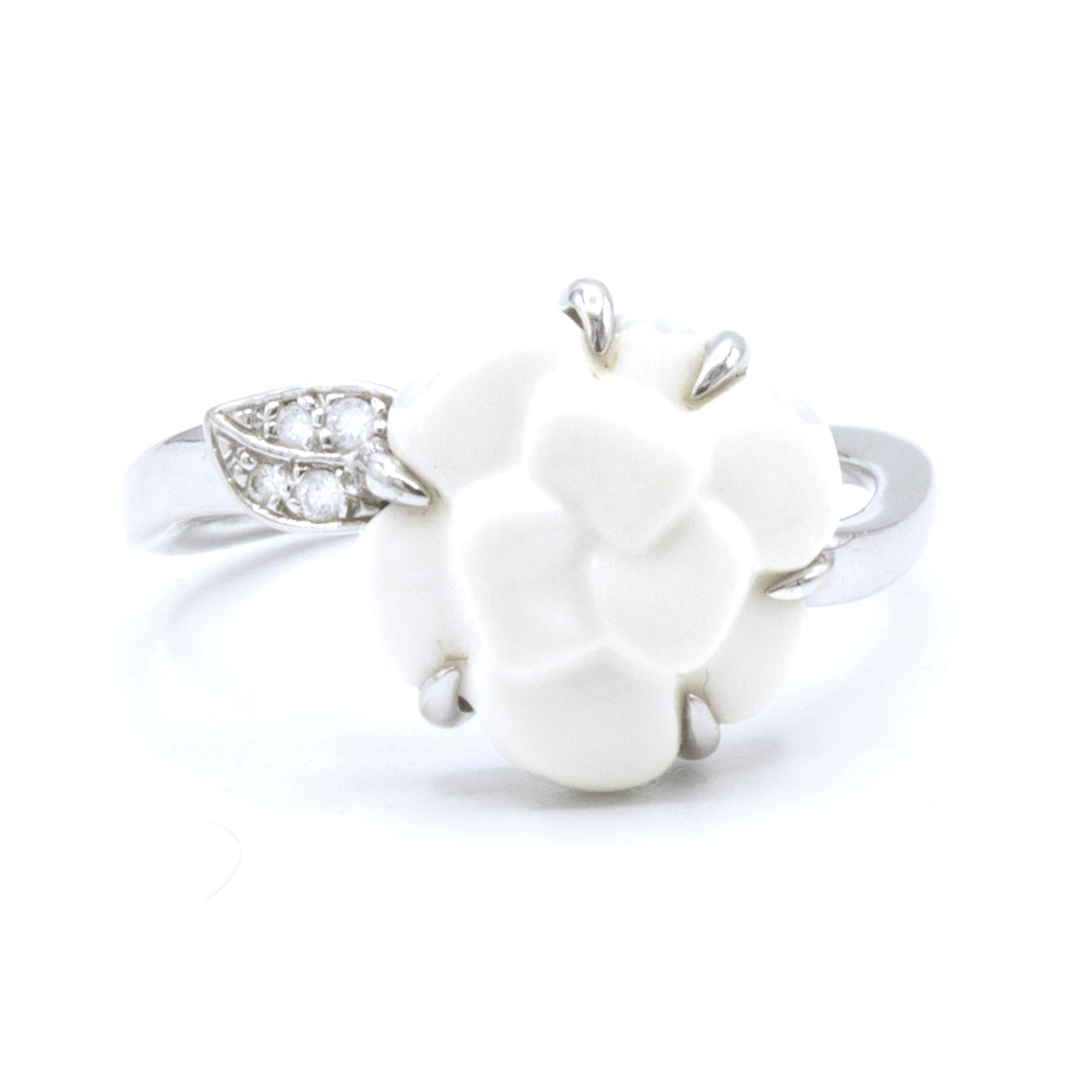 Chanel Camelia ring Size 55