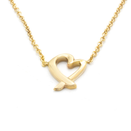 Tiffany & Co Loving Heart 18K necklace