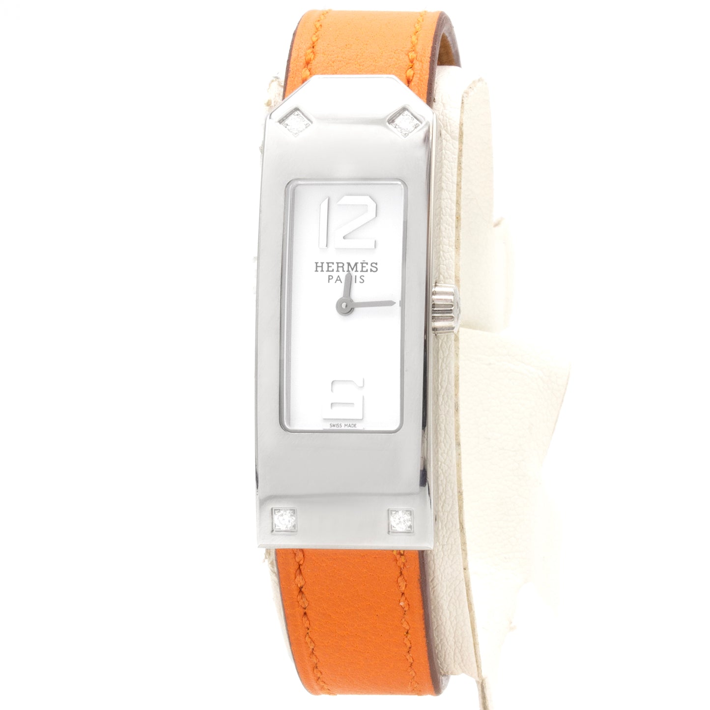 Hermès Kelly II KT1.230 diamonds watch