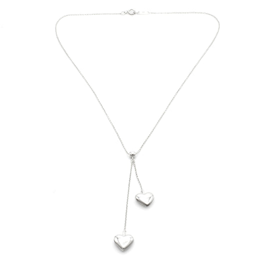 Tiffany & Co Double Heart necklace