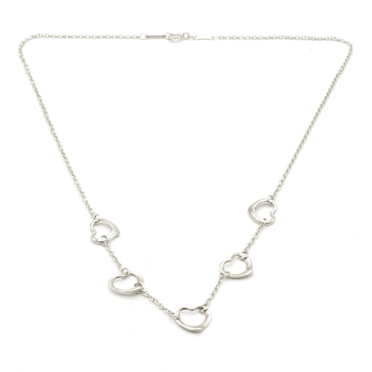 Tiffany & Co Open Heart 5x necklace