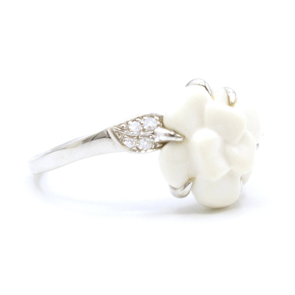 Chanel Camelia ring Size 55