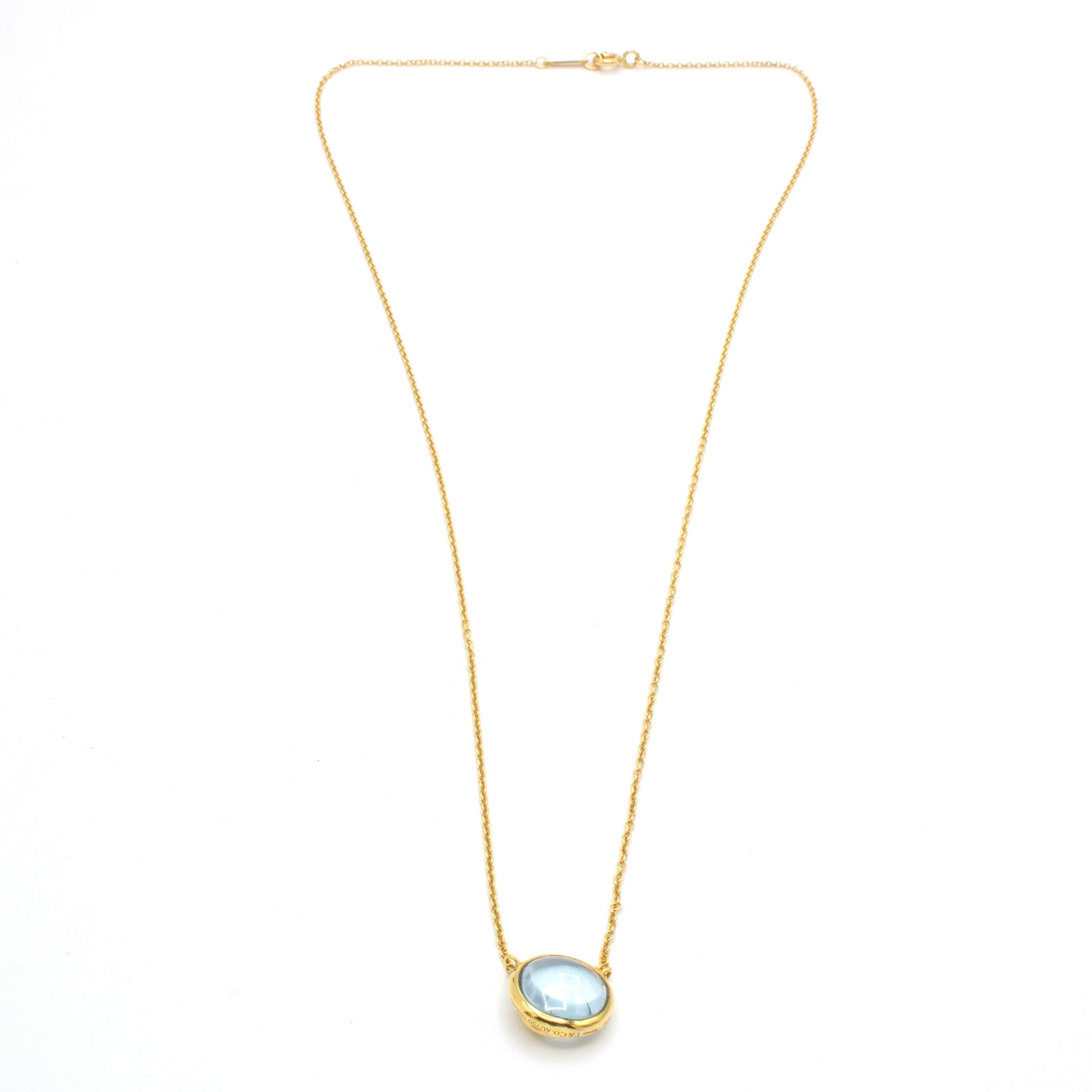 Tiffany hot sale topaz necklace