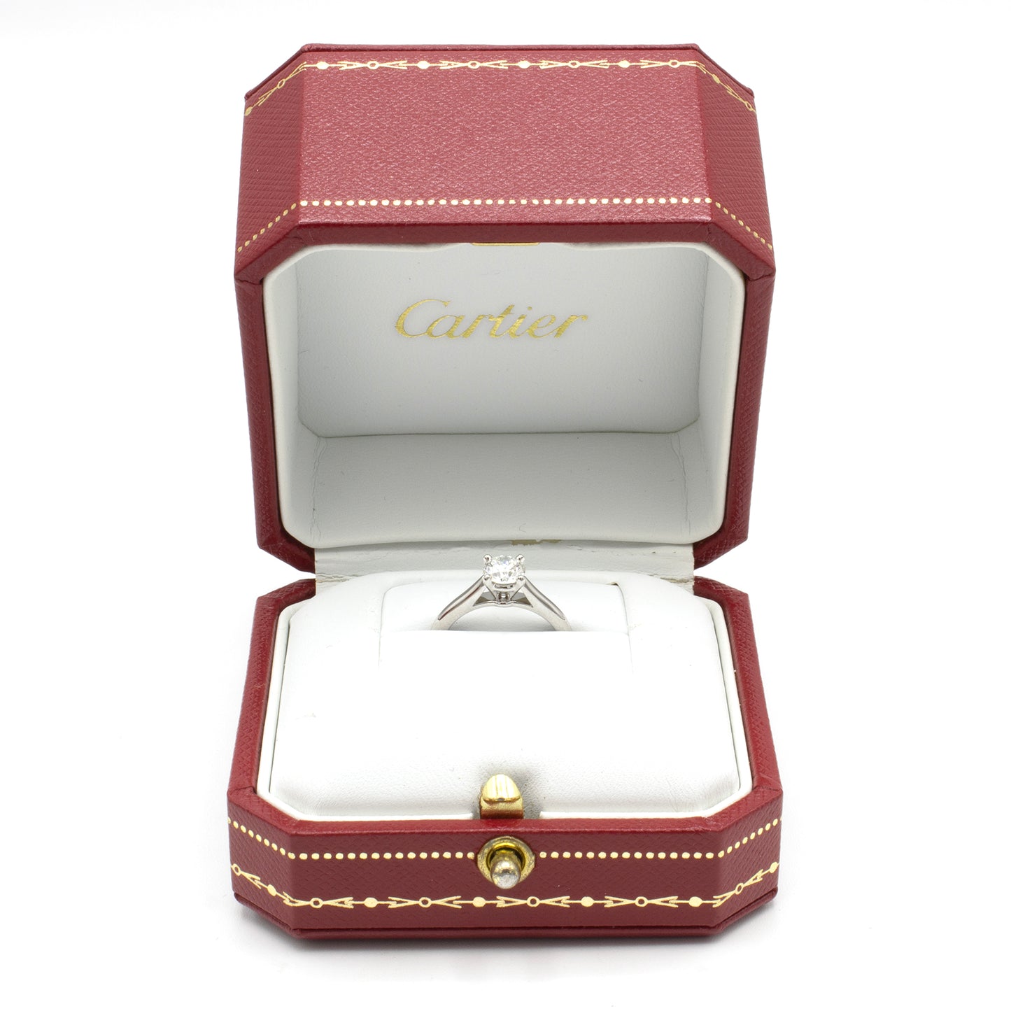 Cartier Solitaire 1895 ring SIZE 46