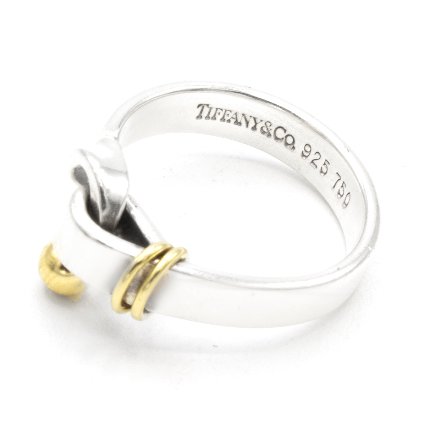 Tiffany & Co Hook & Eye ring SIZE 53