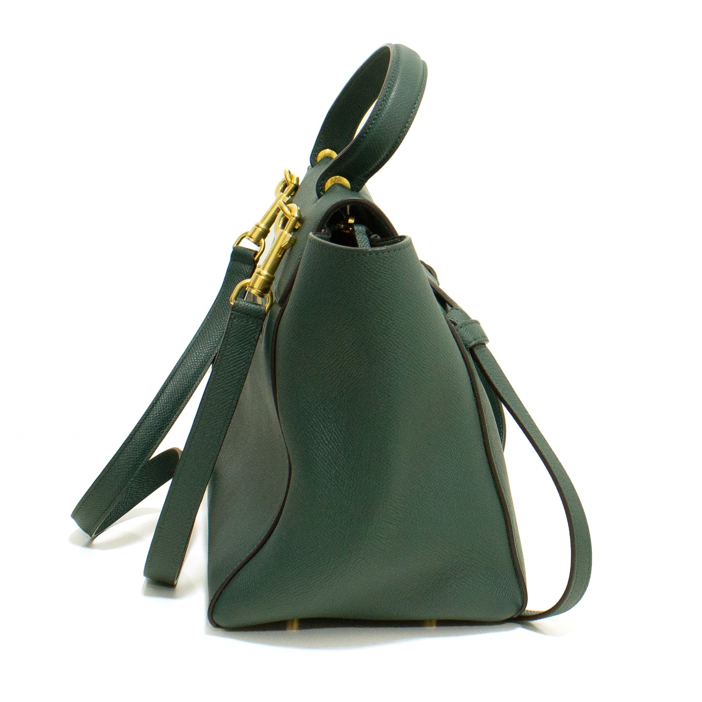 Celine Bet Mini green bag