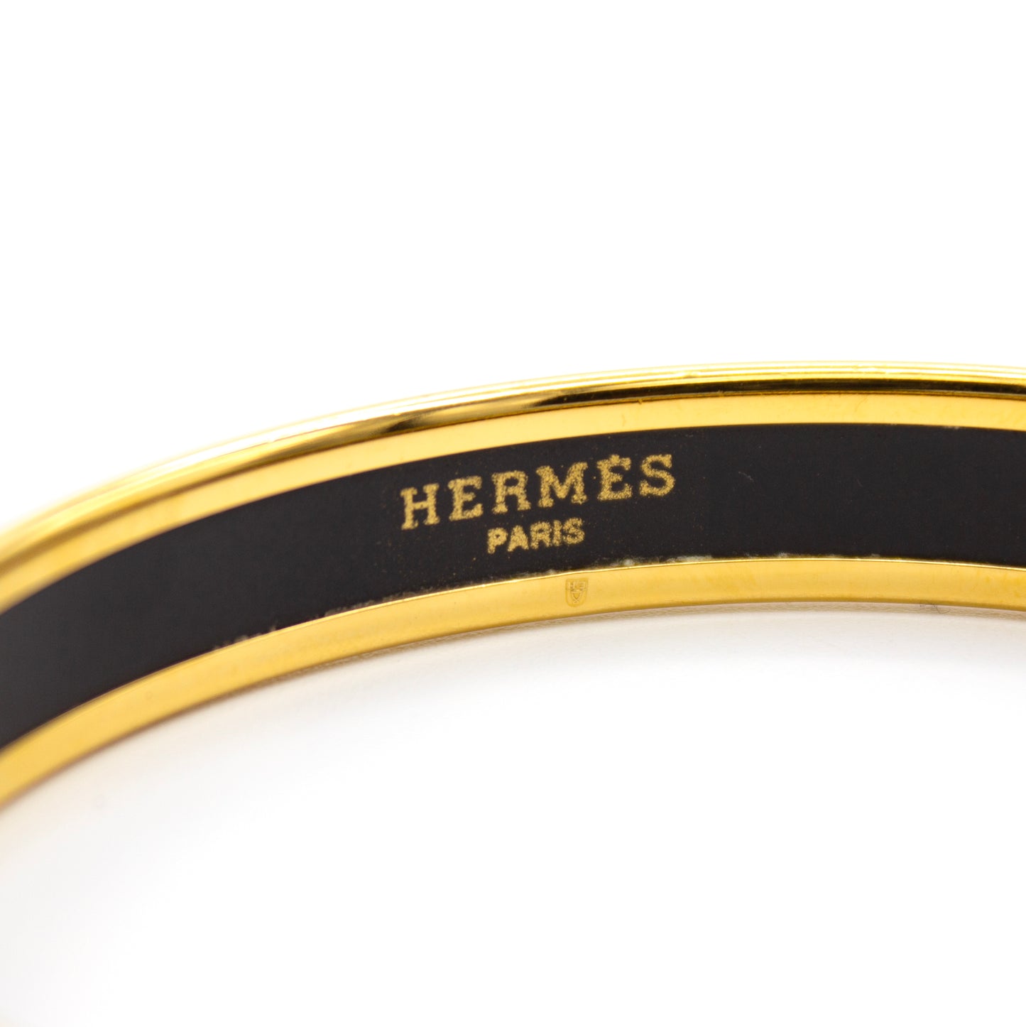 Hermès Calèche bracelet navy