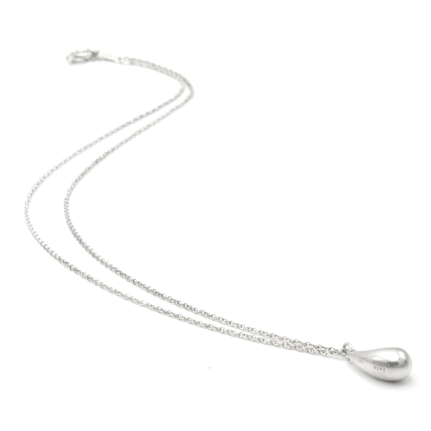 Tiffany & Co Teardrop Elsa Peretti necklace