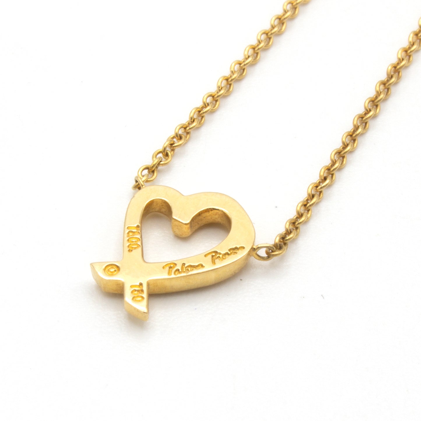 Tiffany & Co Loving Heart 18K necklace