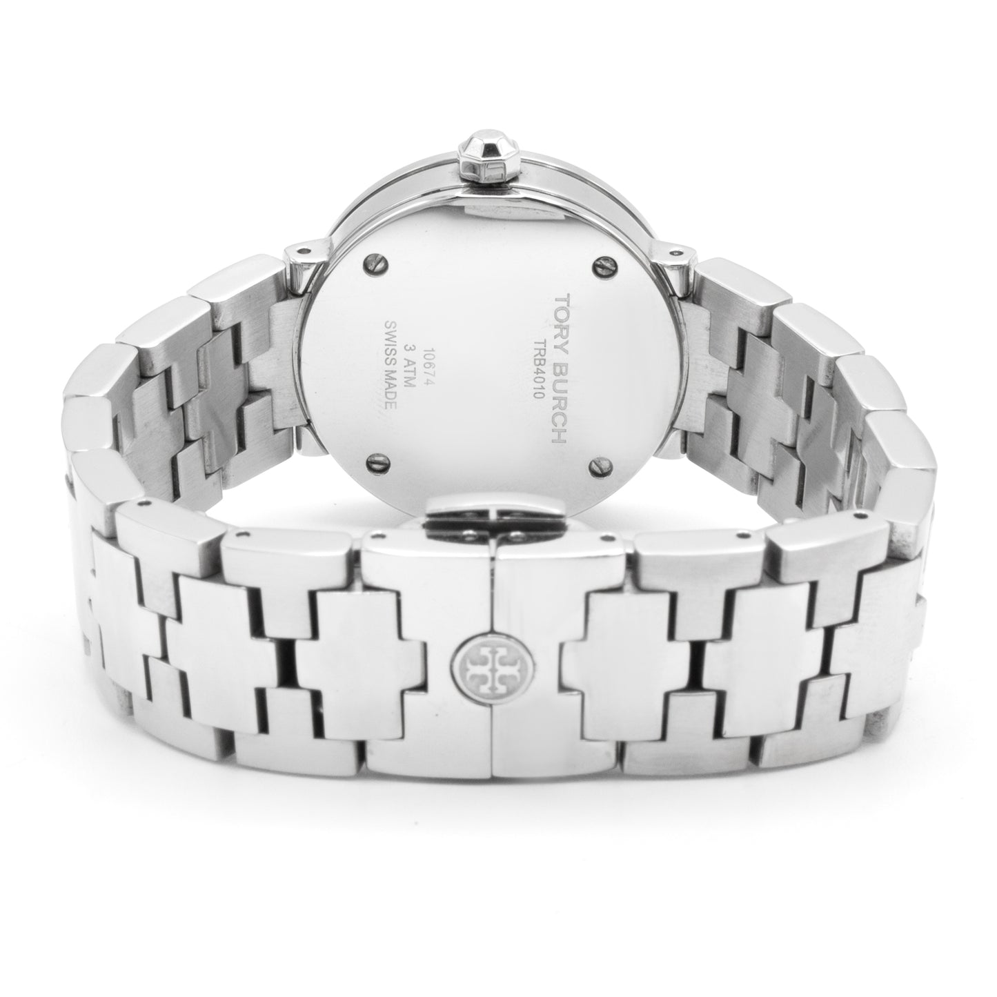 Tory Burch Reva steel watch