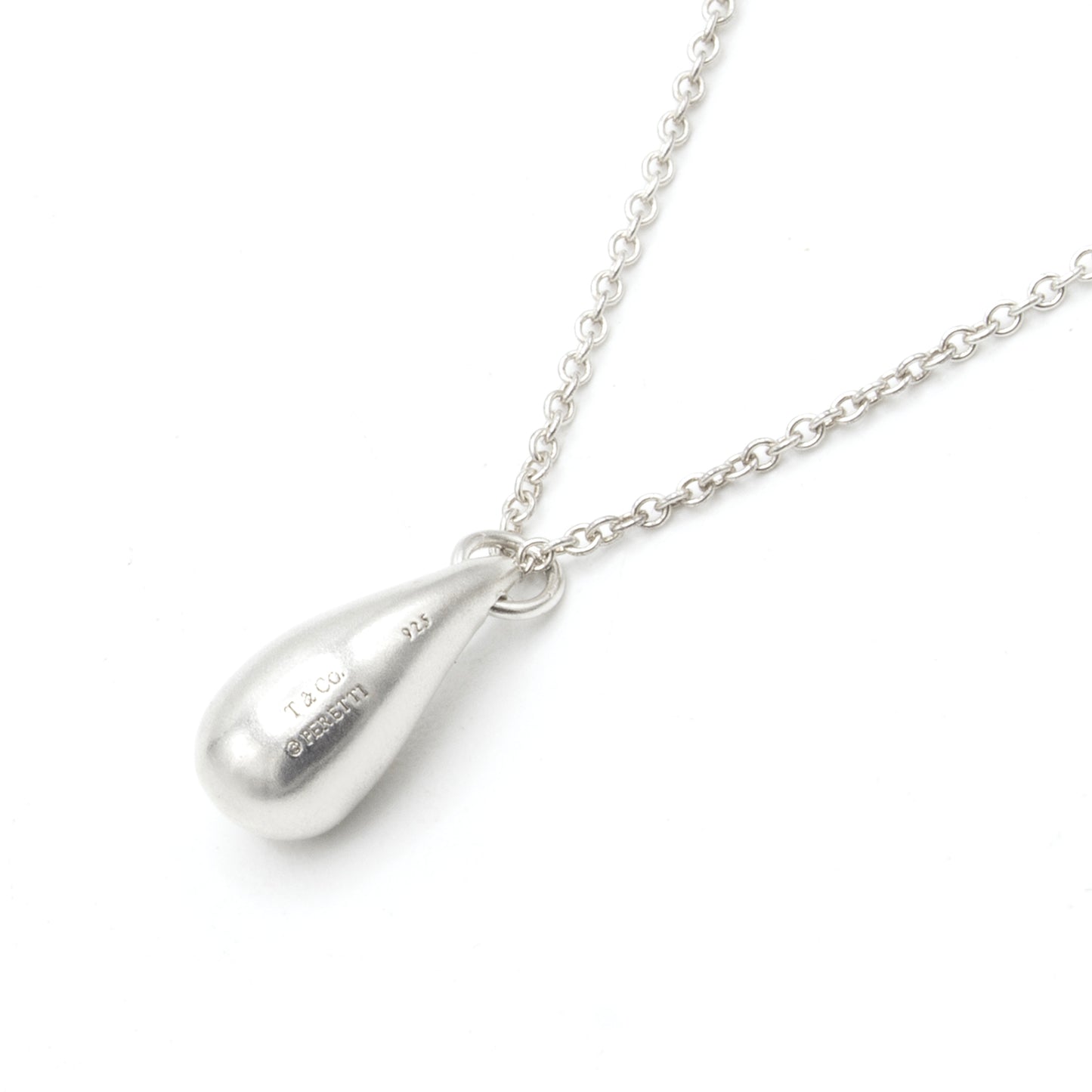 Tiffany & Co Teardrop Elsa Peretti necklace