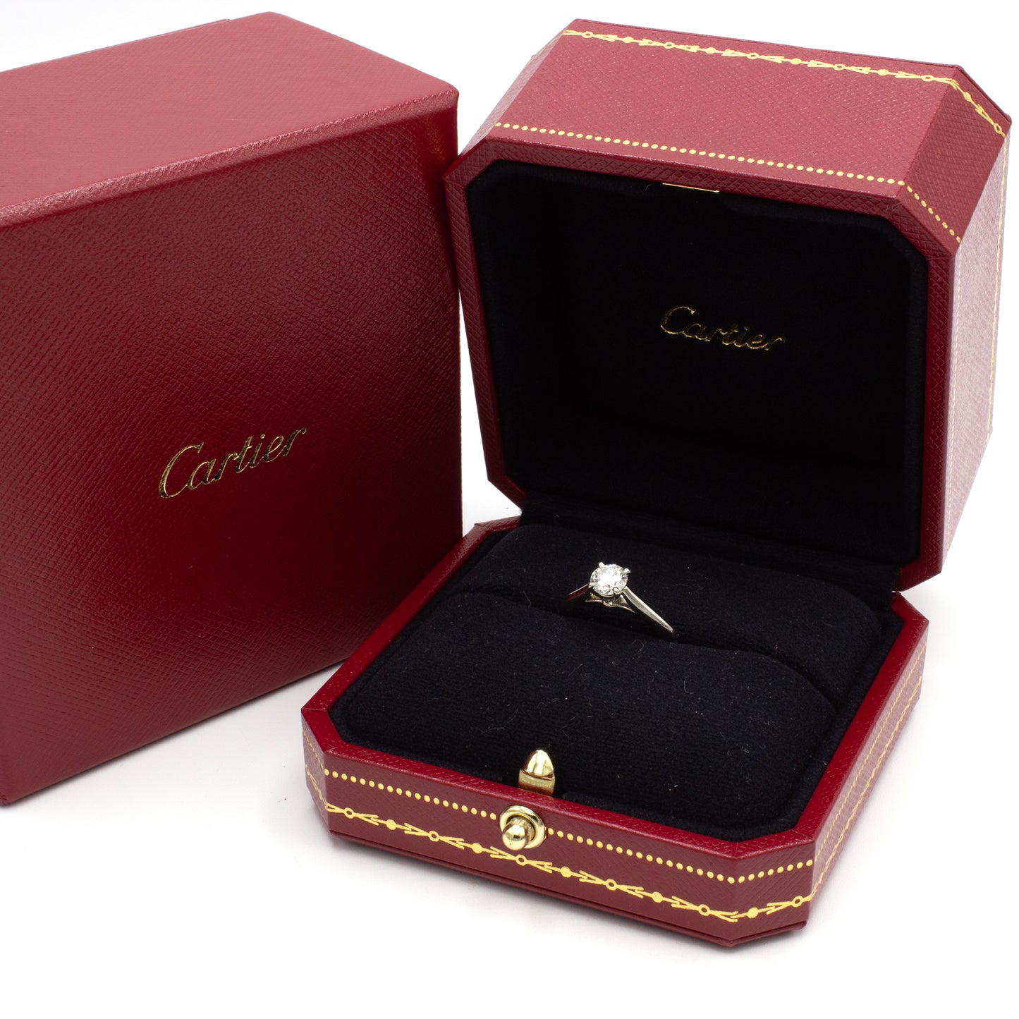 Cartier Solitaire 1895 ring SIZE 49