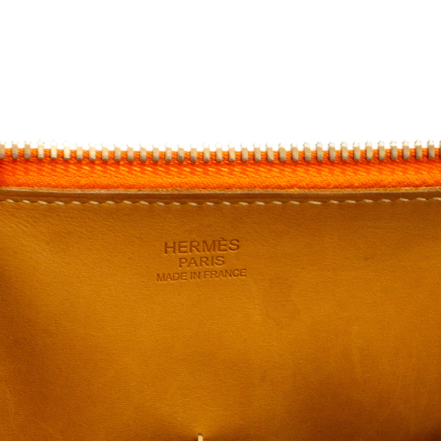 Hermès Paris Bombay orange bag