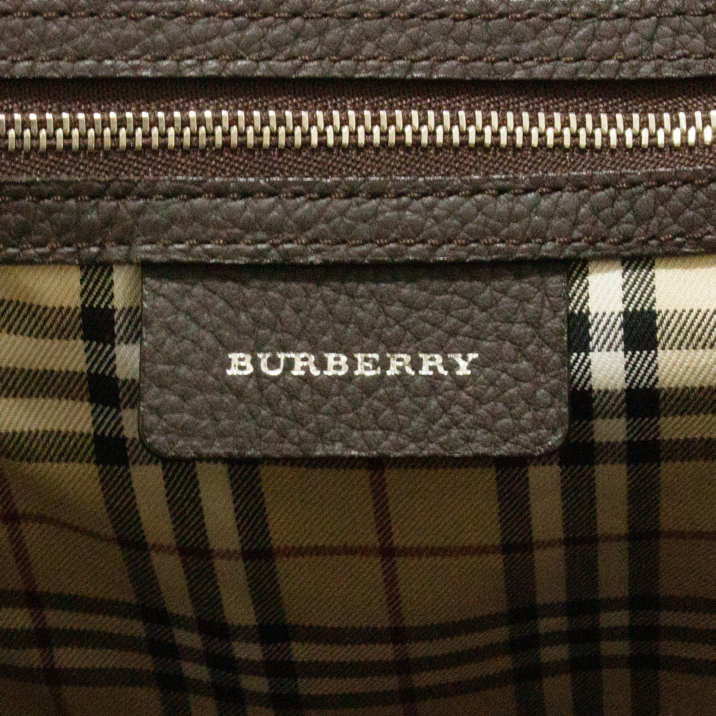 Burberry leather bag