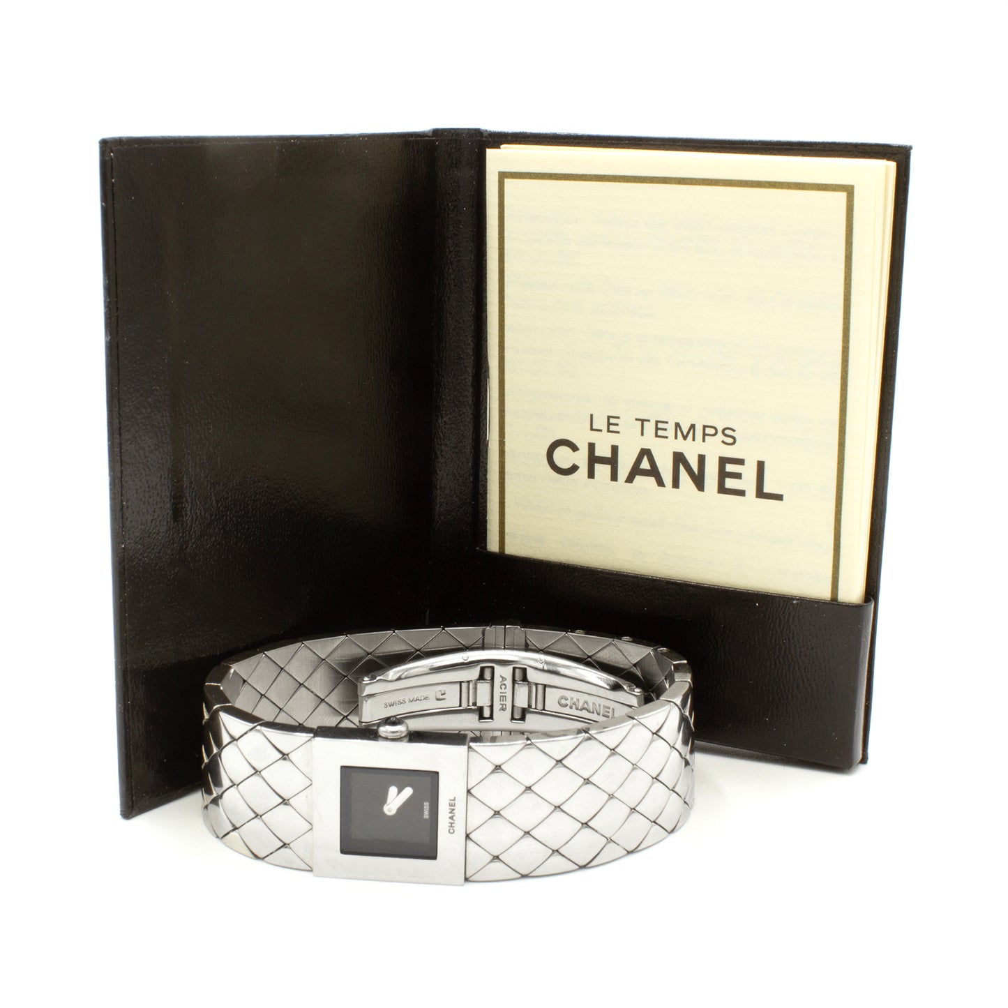 Chanel Matelassée steel watch