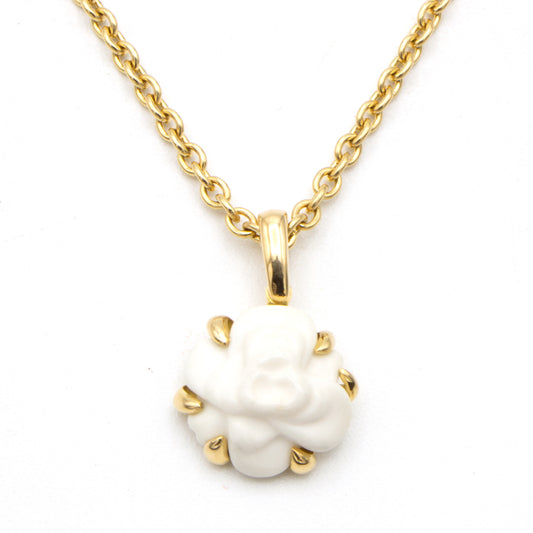 Chanel Camelia Gold necklace