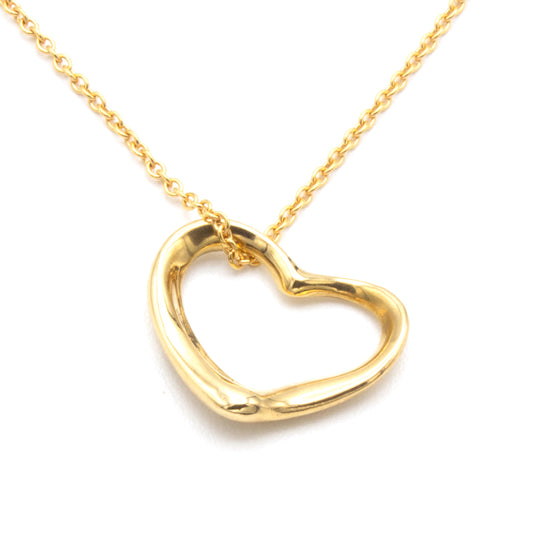 Tiffany & Co Open Heart 18K necklace