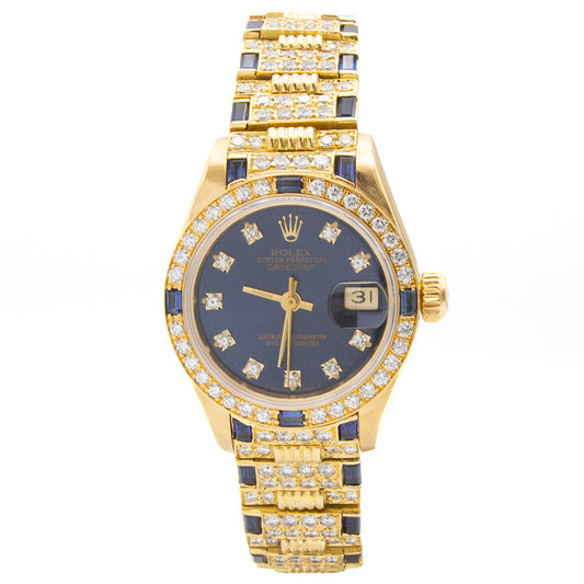 Rolex montre Datejust 18K