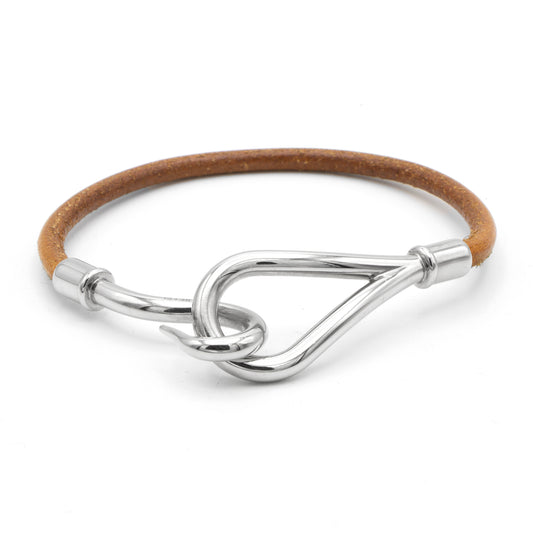 Hermès Jumbo silver bracelet