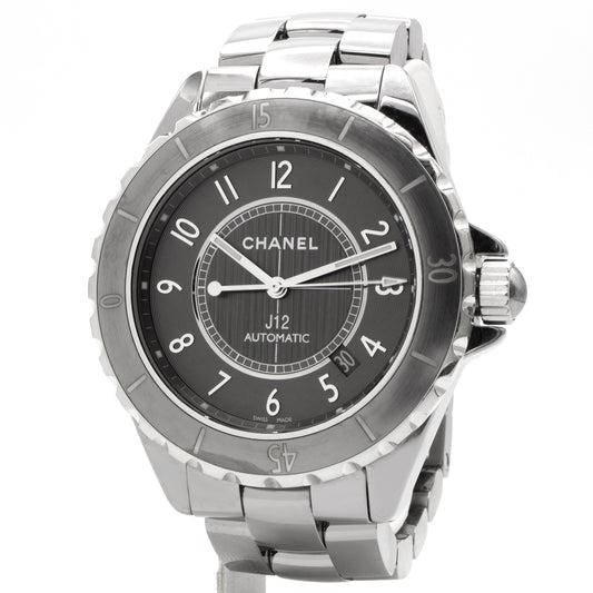 Chanel J12 automatic titanium watch