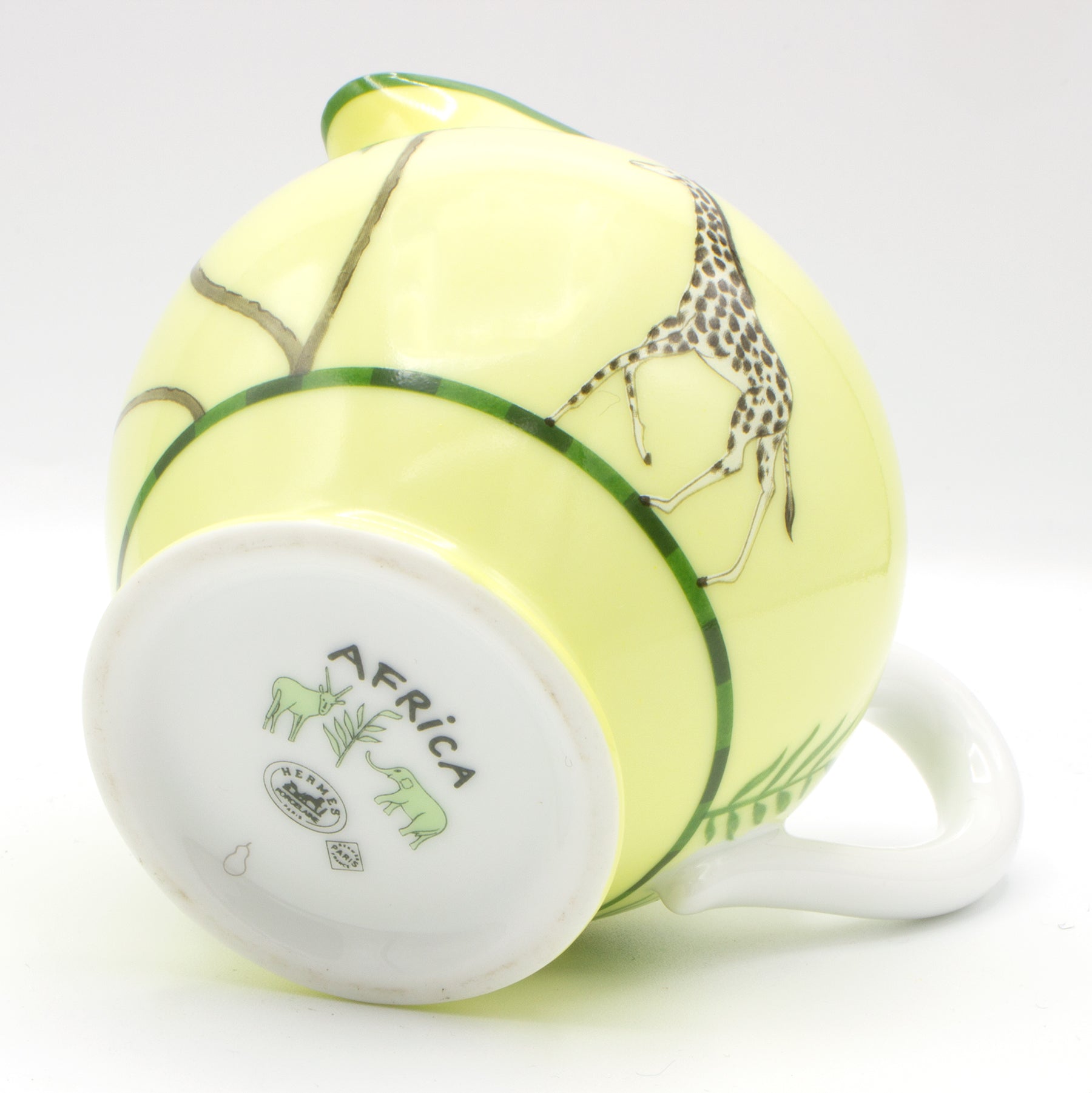 HERMES Paris mug cup Africa Pottery 【新品】