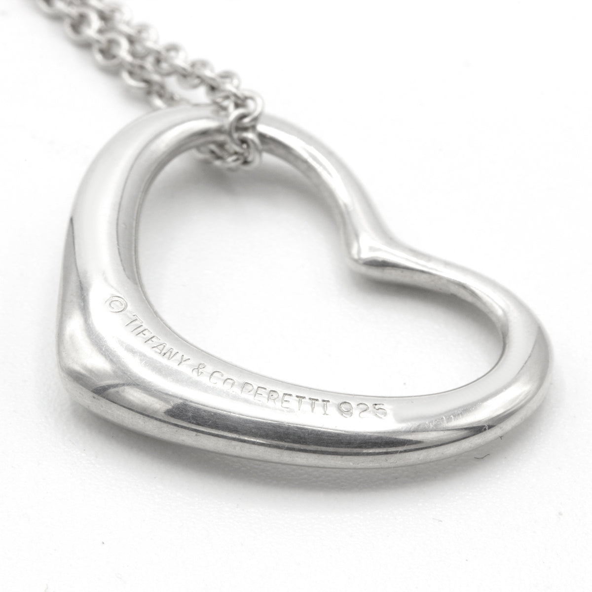 Tiffany & Co Open Heart necklace