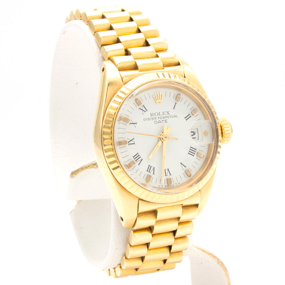 Montre Rolex Oyster Perpetual Date Luxe Em